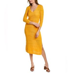 Rag & Bone Crochet Cotton Blend Dress